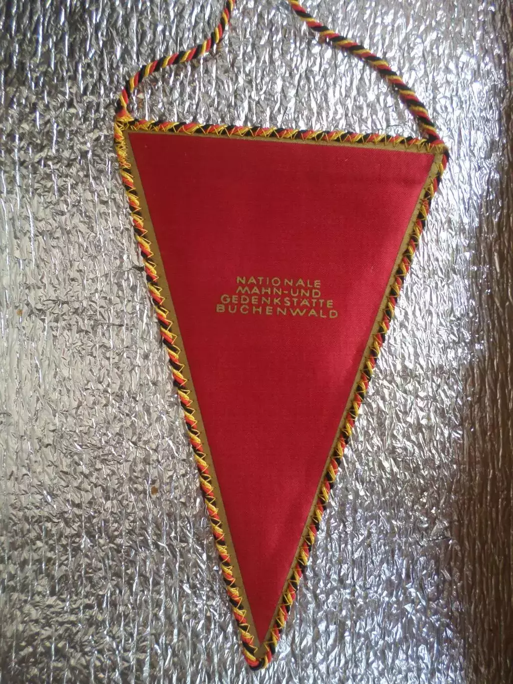 вымпел мемориал концлагерь Бухенвальд Германия 1