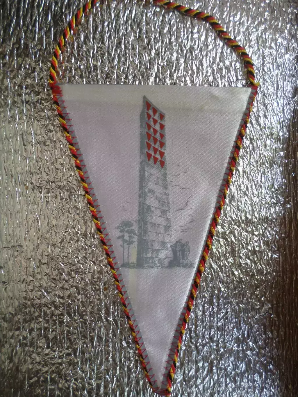 вымпел мемориал концлагерь Заксенхаузен Германия