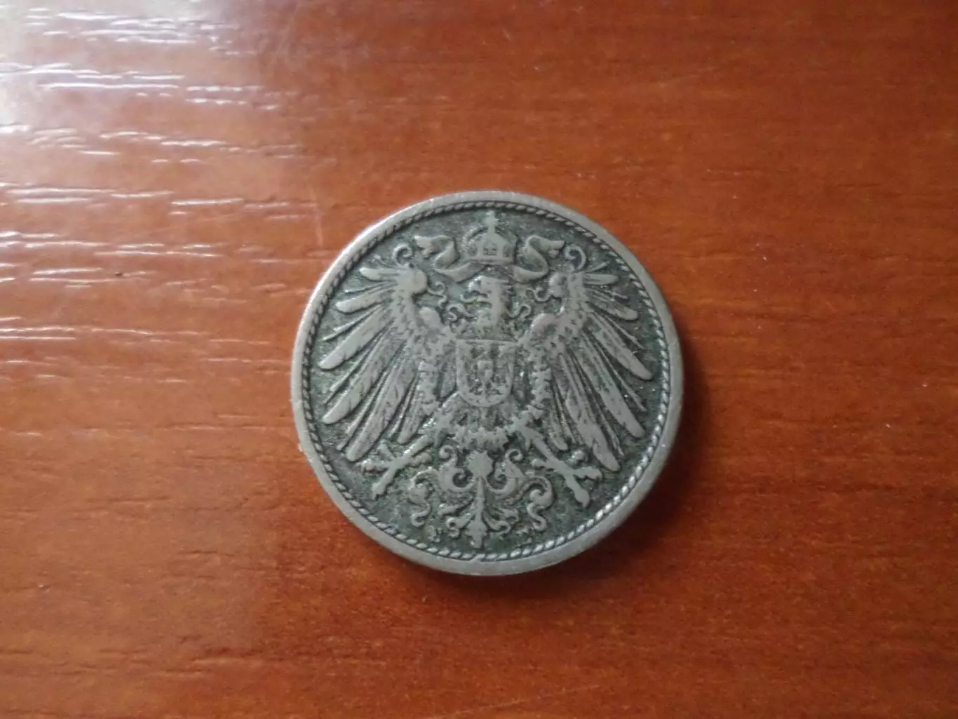 монета 10 пфеннигов Германия 1901 г 1