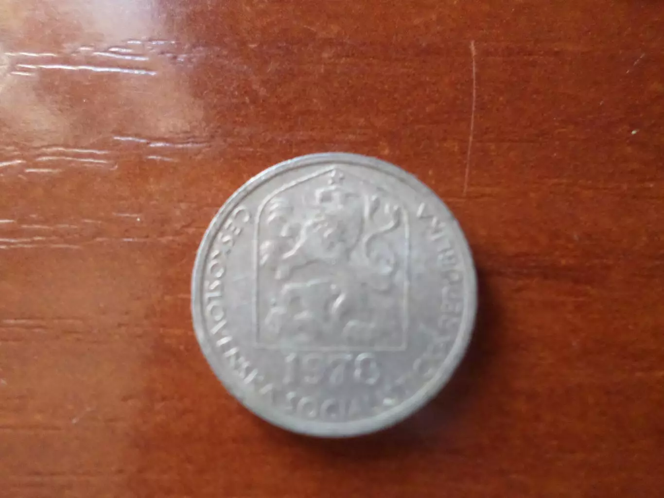 Монета 5 геллеров Чехословакия 1978 г 1