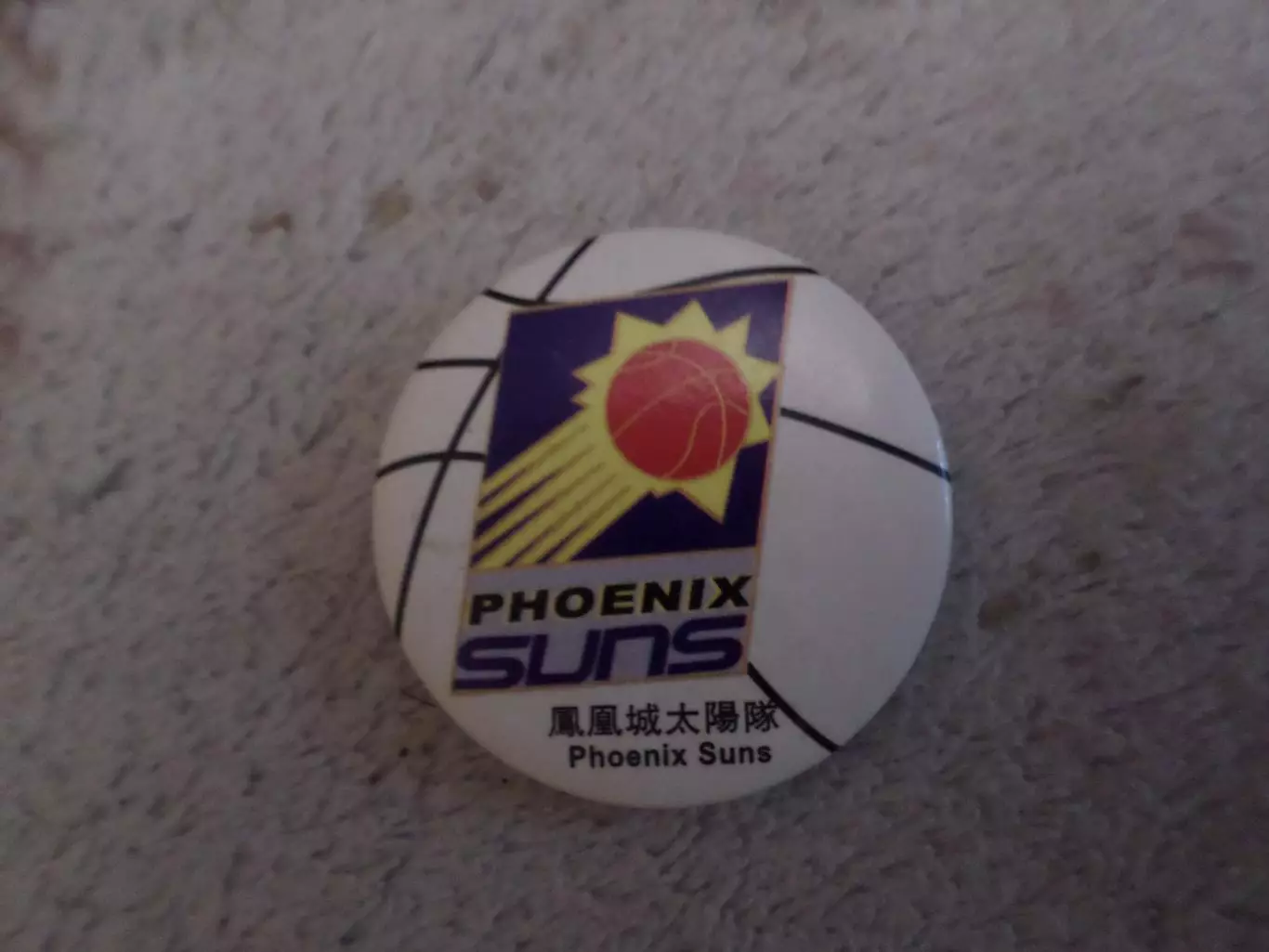 значок баскетбол НБА Феникс Санс