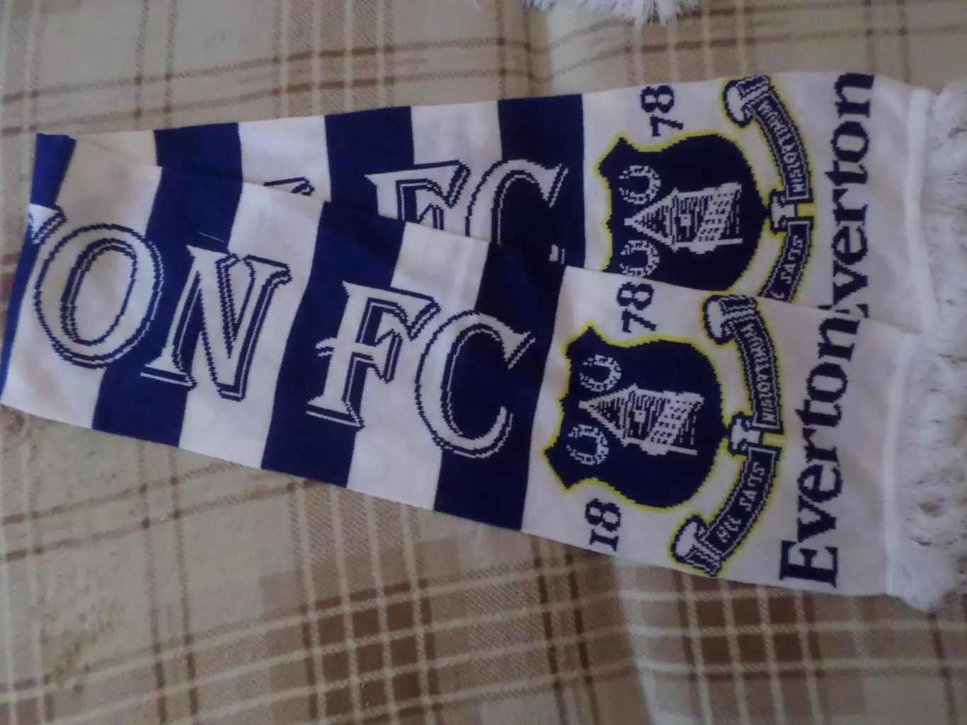 Шарф ФК Эвертон Англия