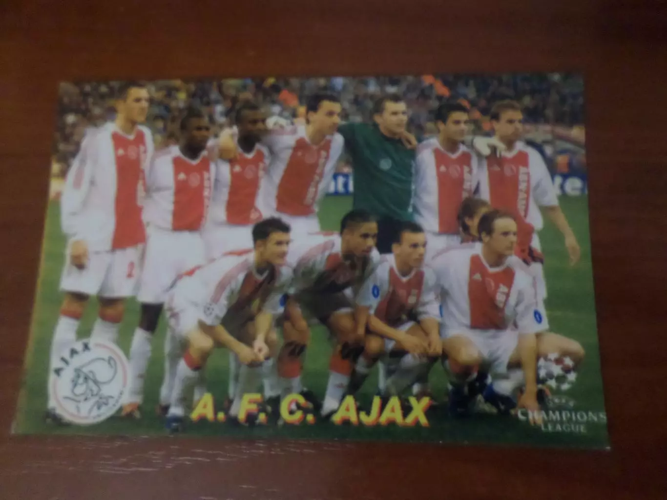 Календарик Аякс Нидерланды 2005 г