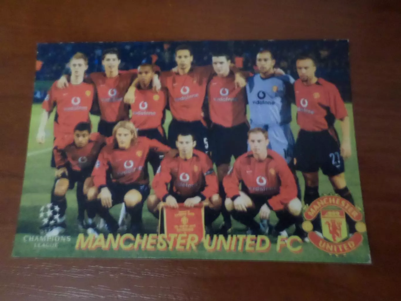 Календарик Манчестер Юнайтед Англия 2005 г