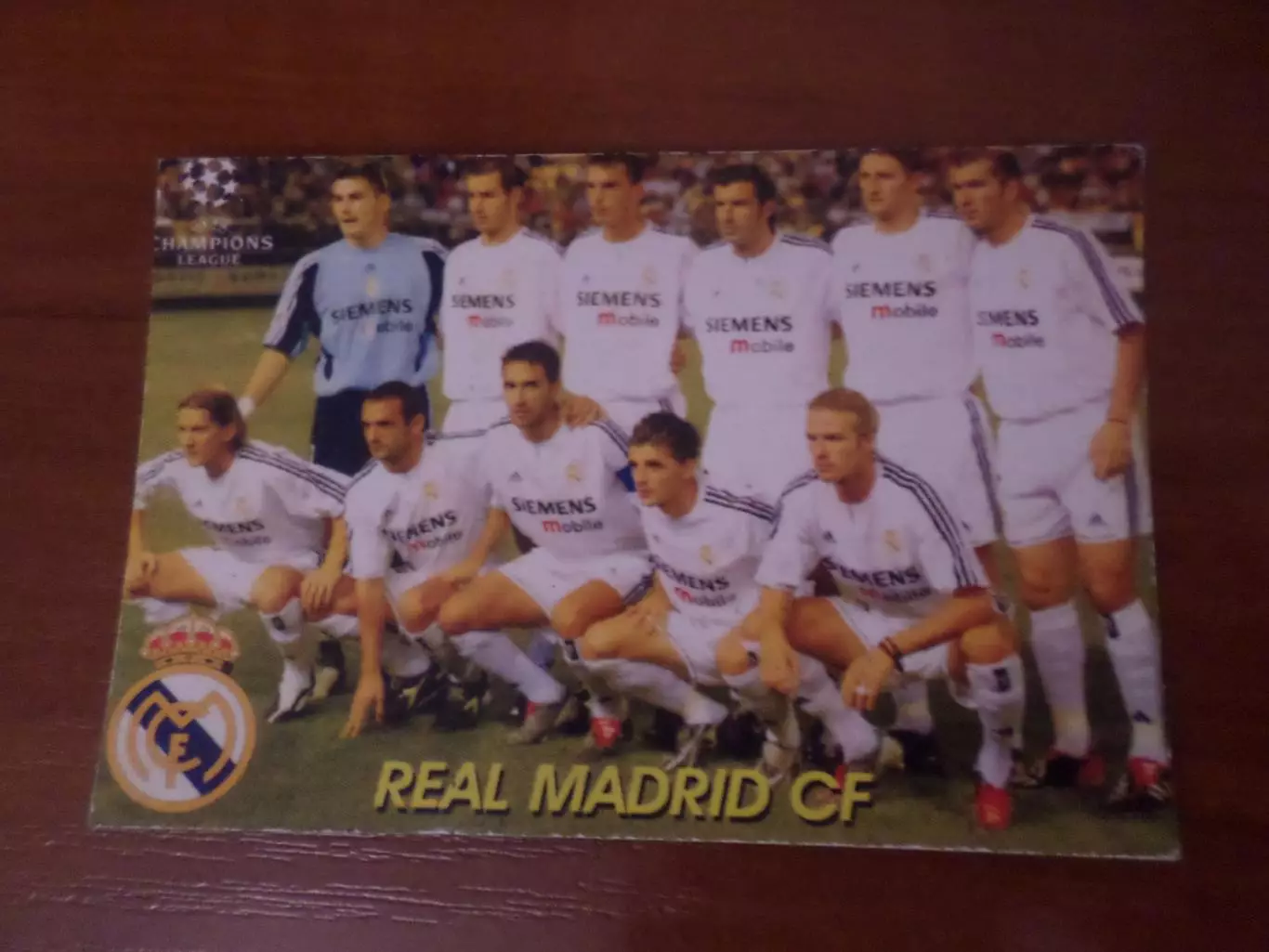 Календарик Реал Мадрид Испания 2005 г