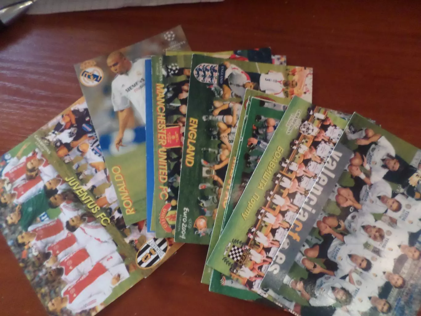 Календарики на тему футбола 20 шт