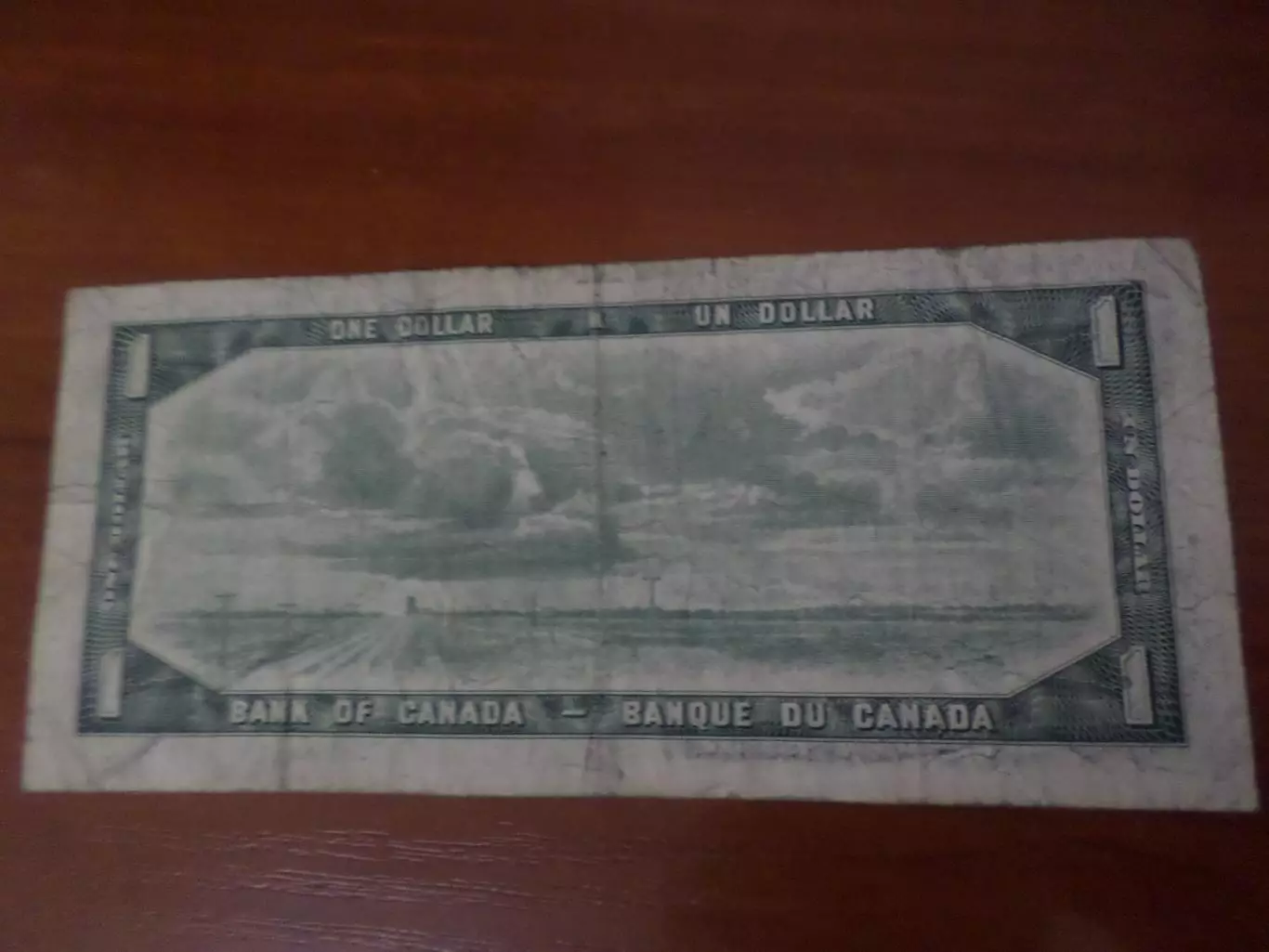 Банкнота 1 доллар Канада 1954 г 1