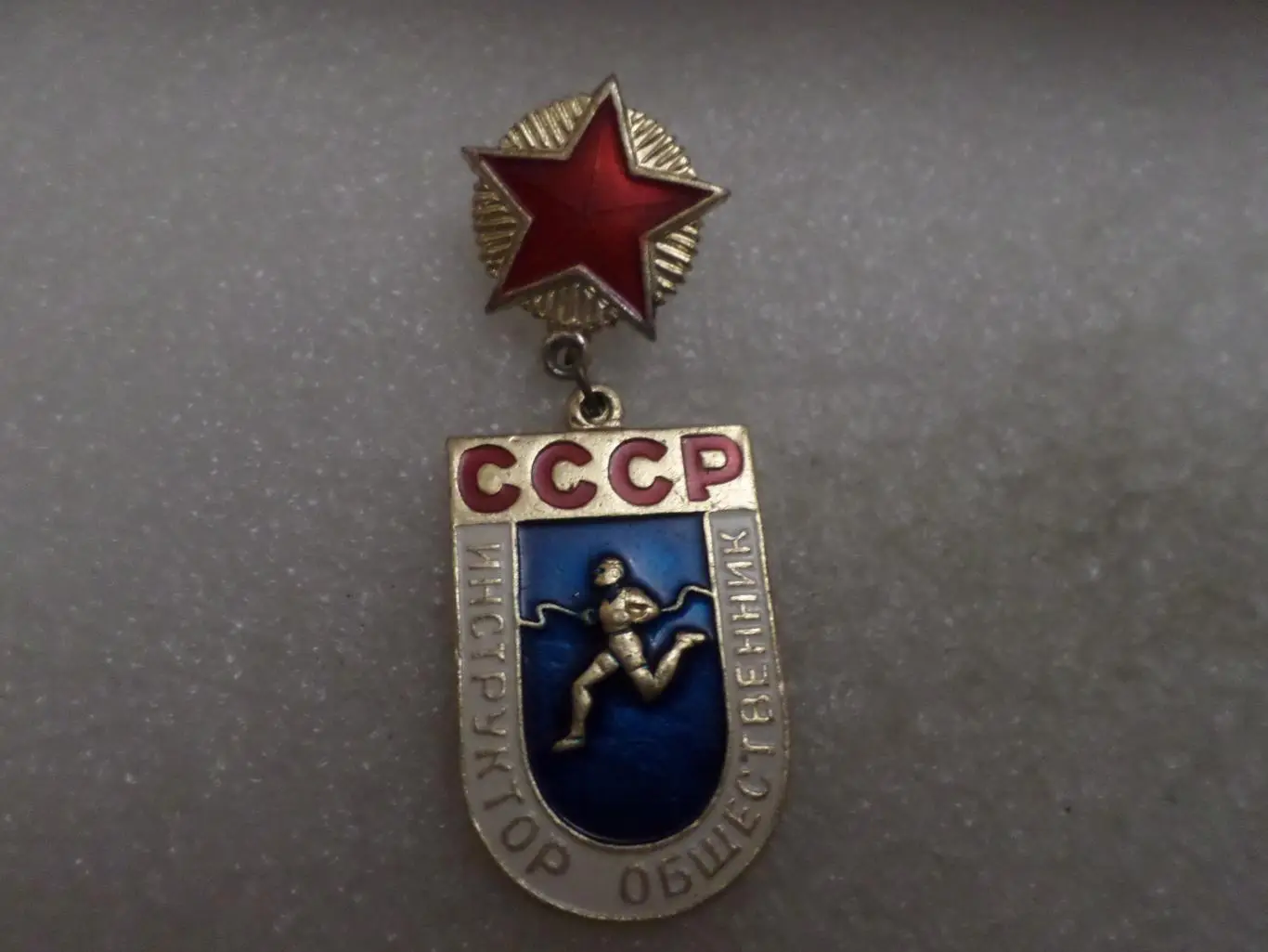 Знак Инструктор общественник по спорту