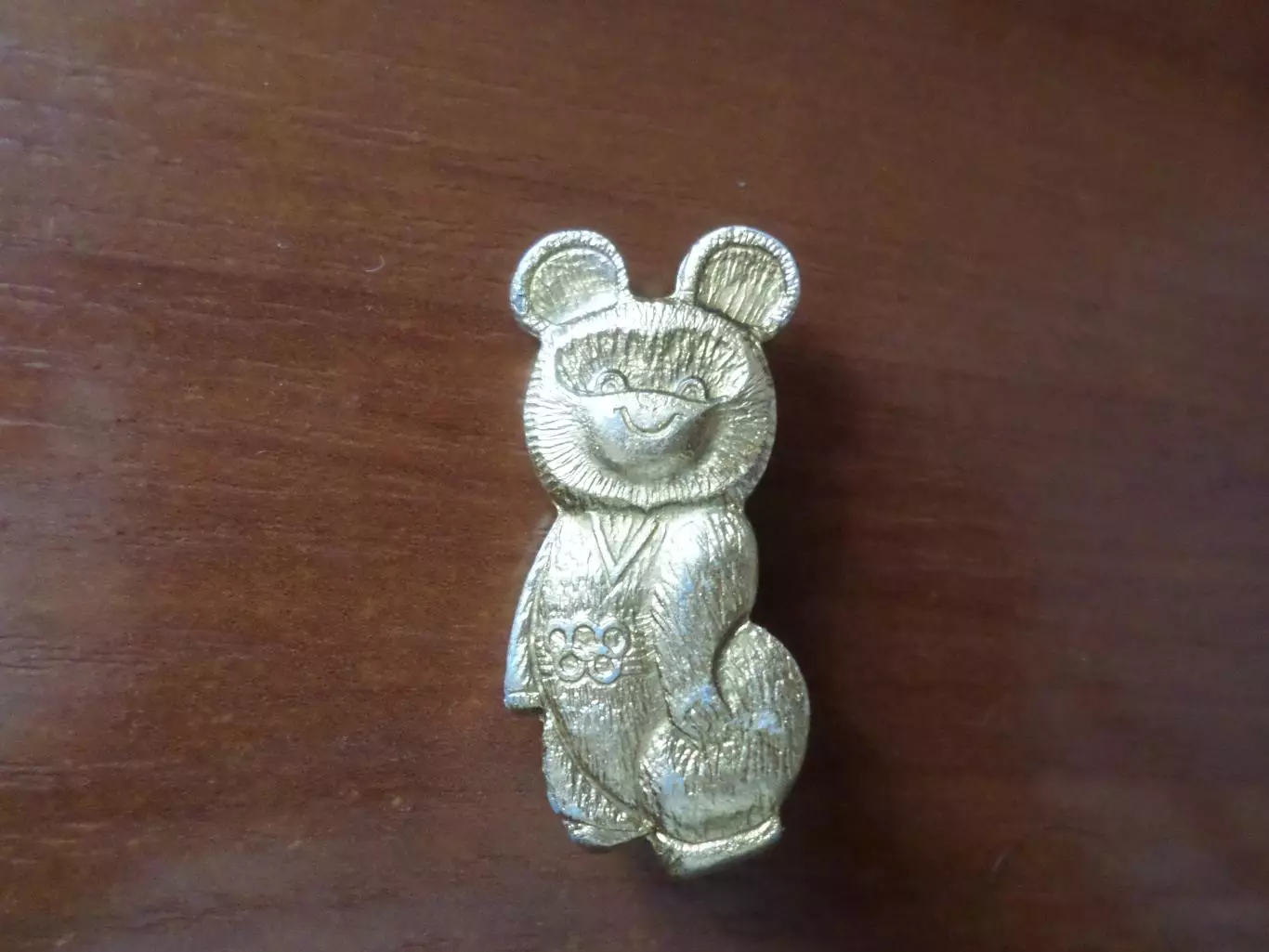 значок спорт Олимпиада-80 Москва 1980 г Мишка олимпийский