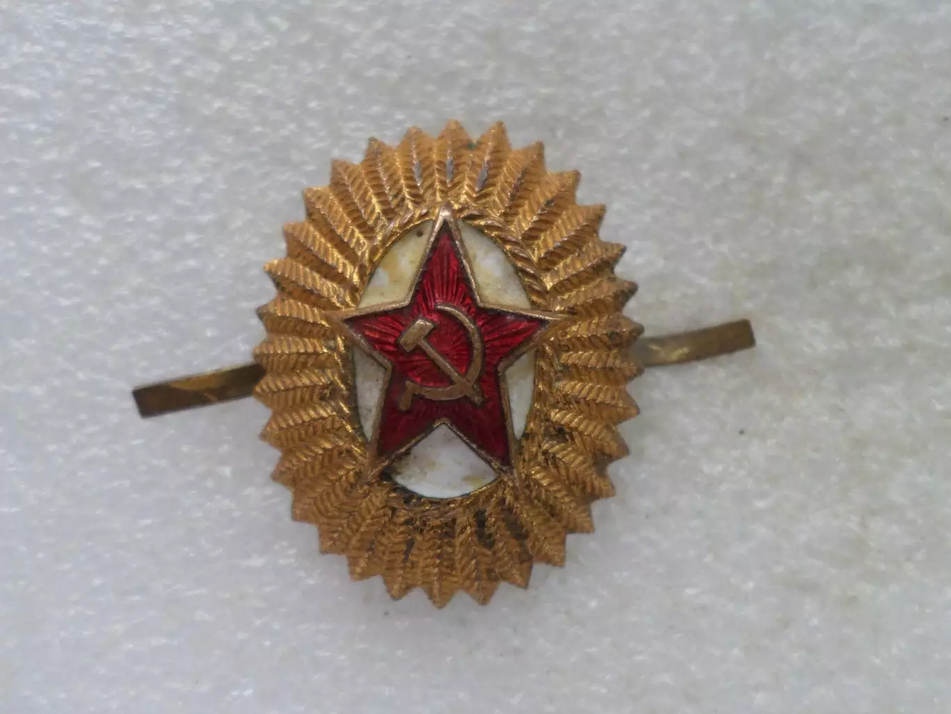 кокарда Советская Армия офицерская латунь