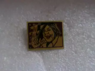 Значок детский цирк клоун Олег Попов