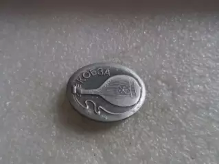 Значок музыкальный инструмент Кобза