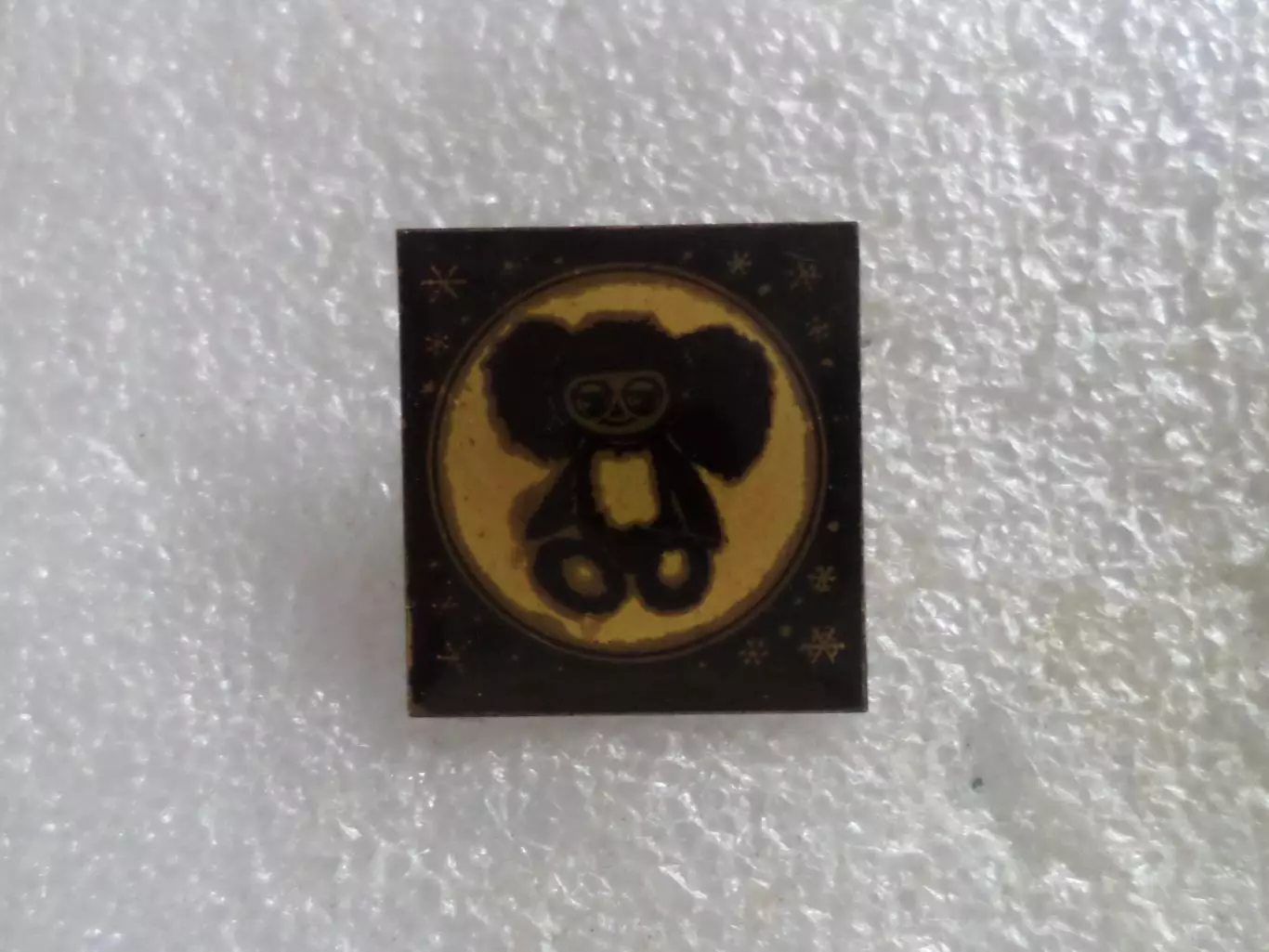 Значок детский мультфильм Чебурашка