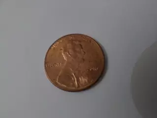 Монета 1 цент США 2016 г