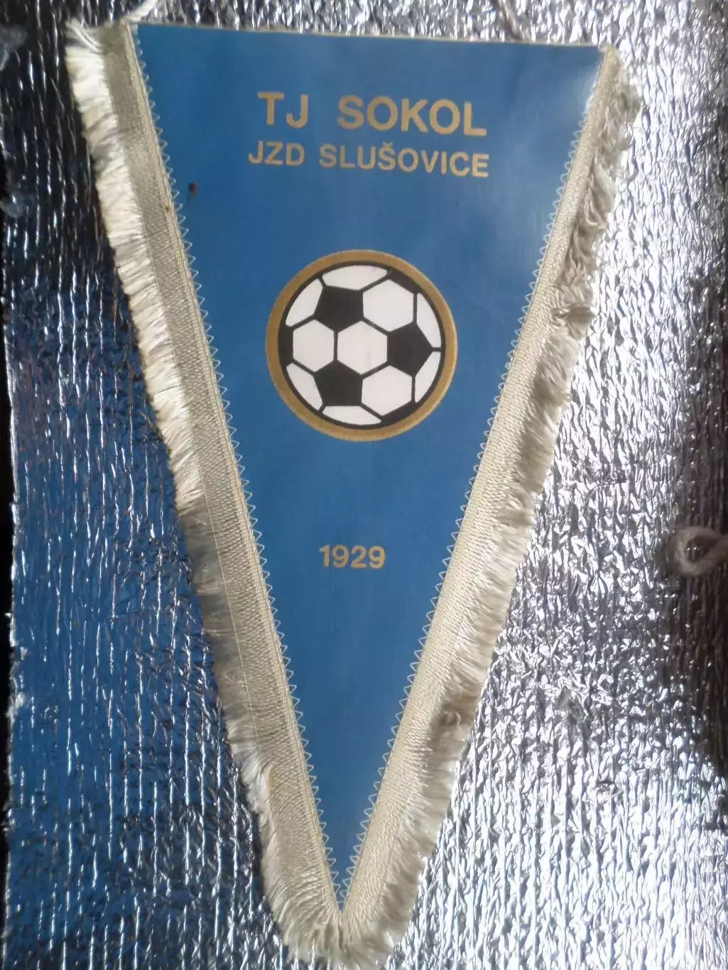 Вымпел ФК Сокол Слушовице Чехословакия