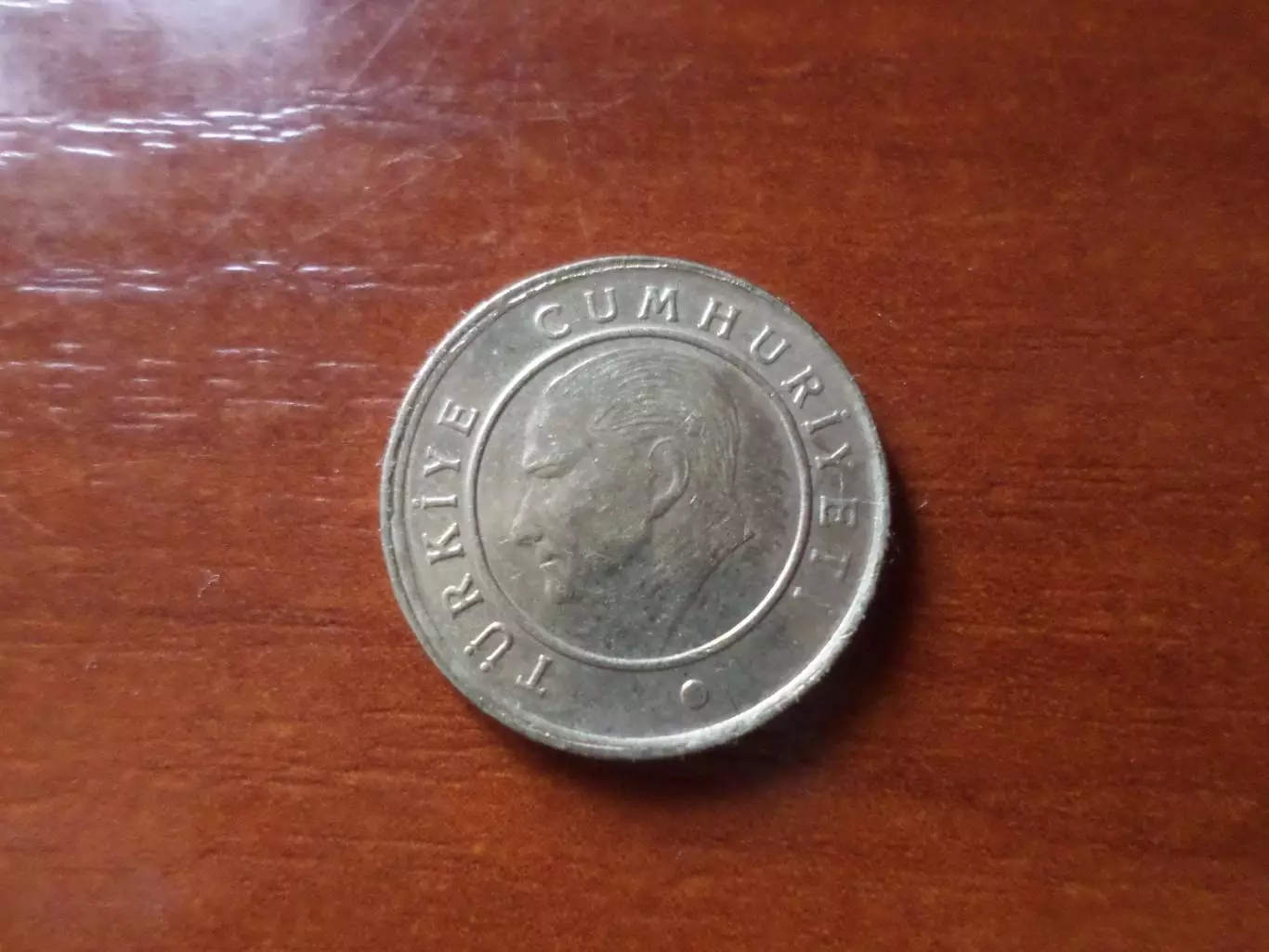 Монета 10 куруш Турция 2011 г 1