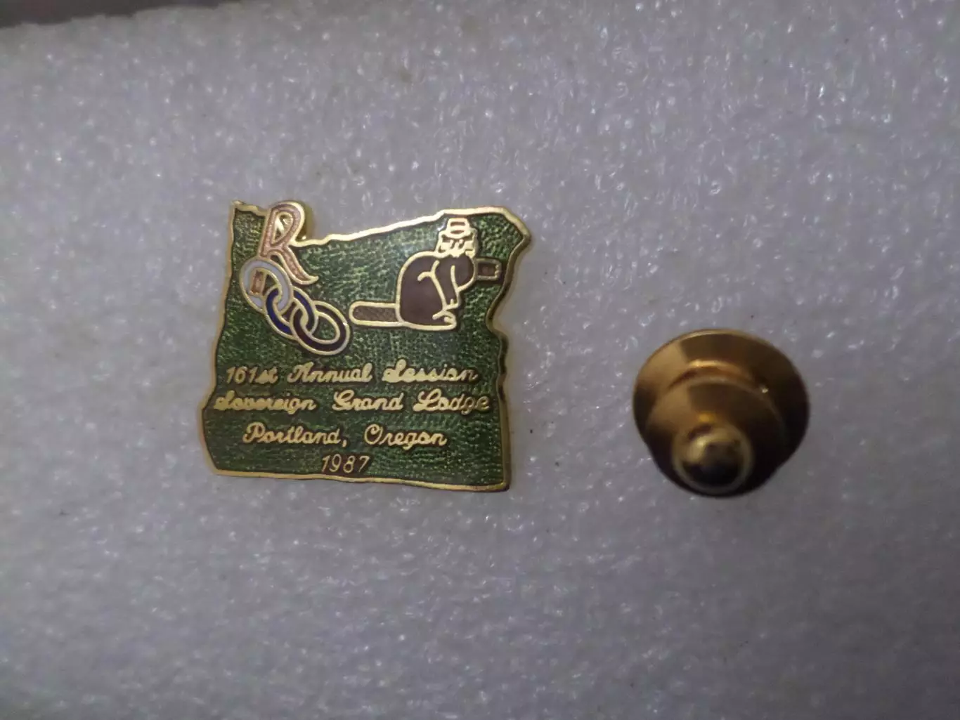 Значок США 161 ежегодный выпуск Портленд Орегон