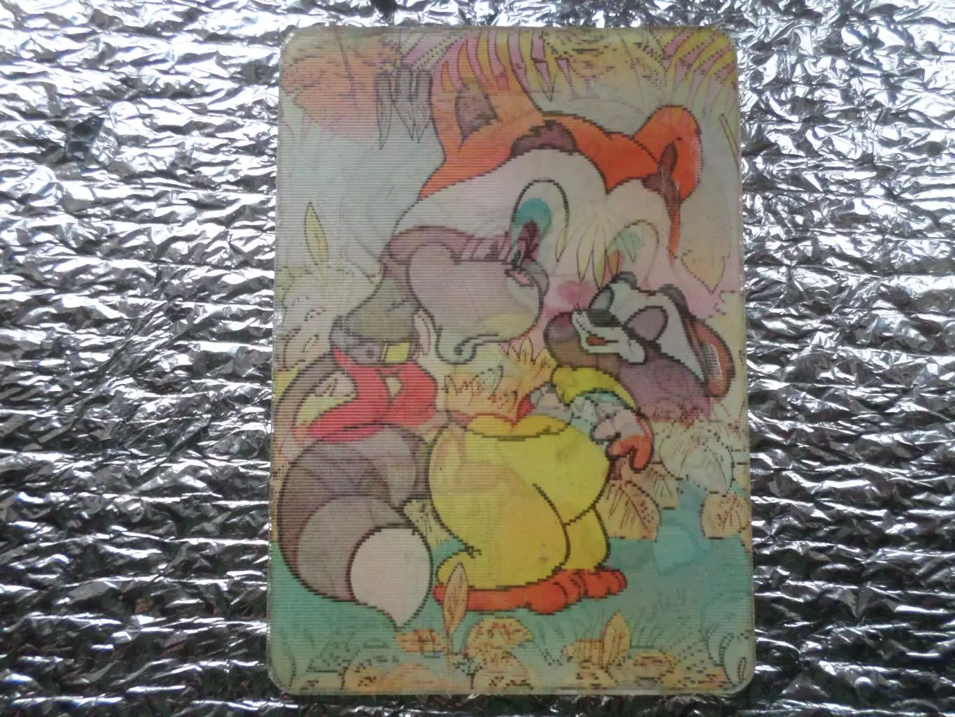 Календарик переливной стерео Крошка Енот