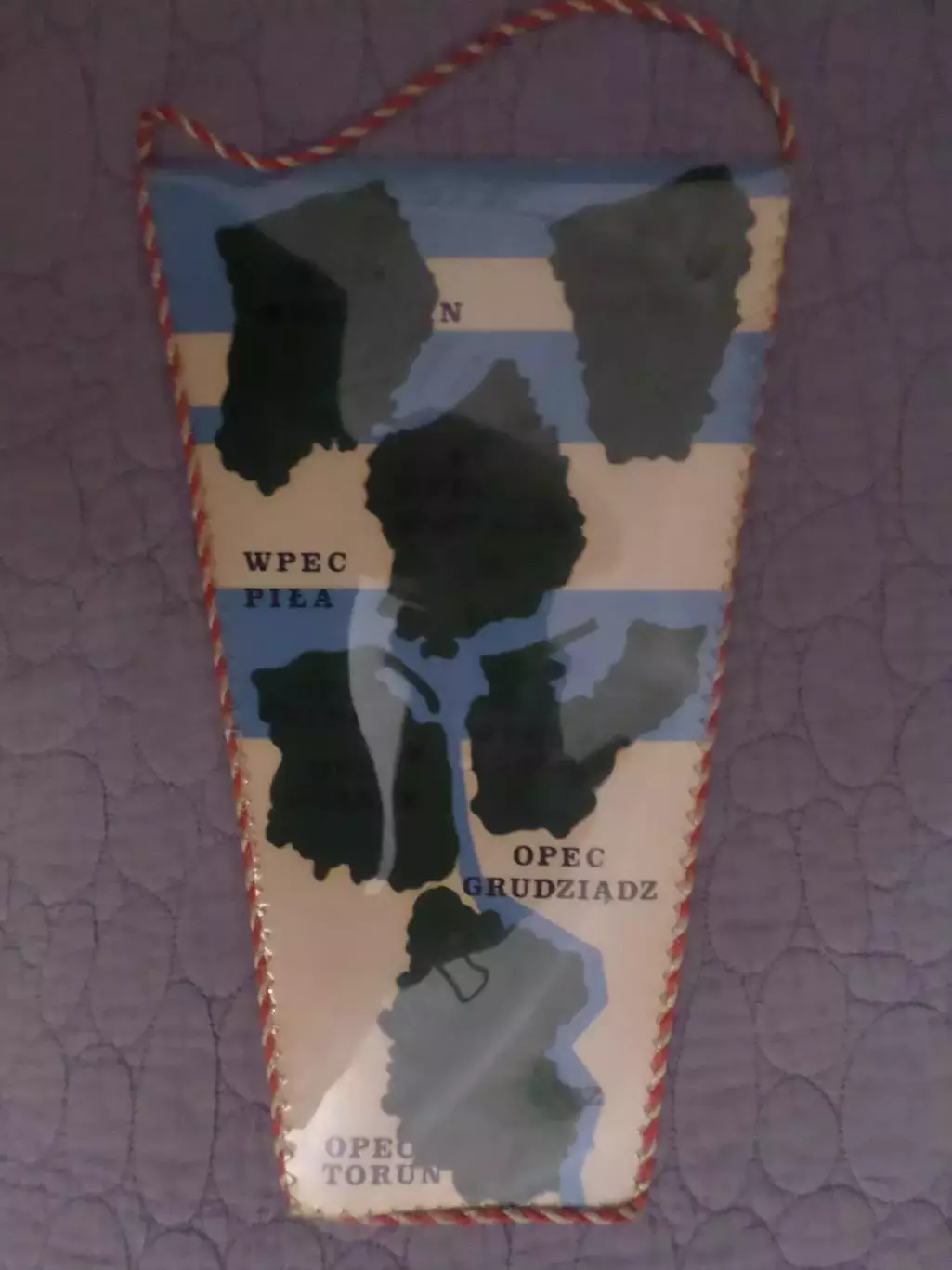 вымпел Совет по тепловой энергетике Северного округа г. Слупск Польша 1