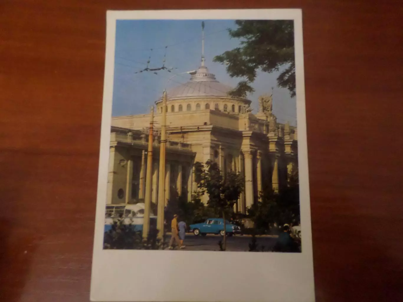 открытка Одесса железнодорожный вокзал 1969 г