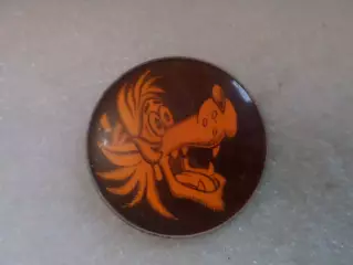 Значок детский мультфильм Ну погоди Волк