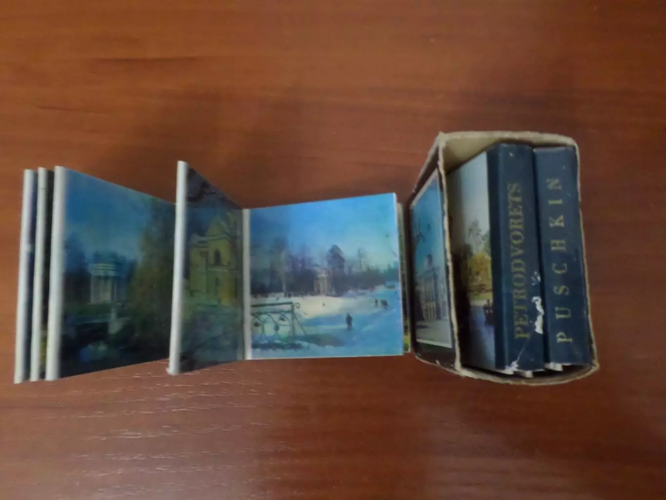 набор мини фотобуклетов Павловск, Петродворец, Пушкин 1