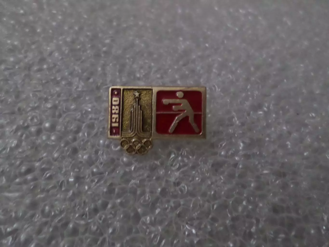 значок Олимпиада-80 Москва 1980 бокс