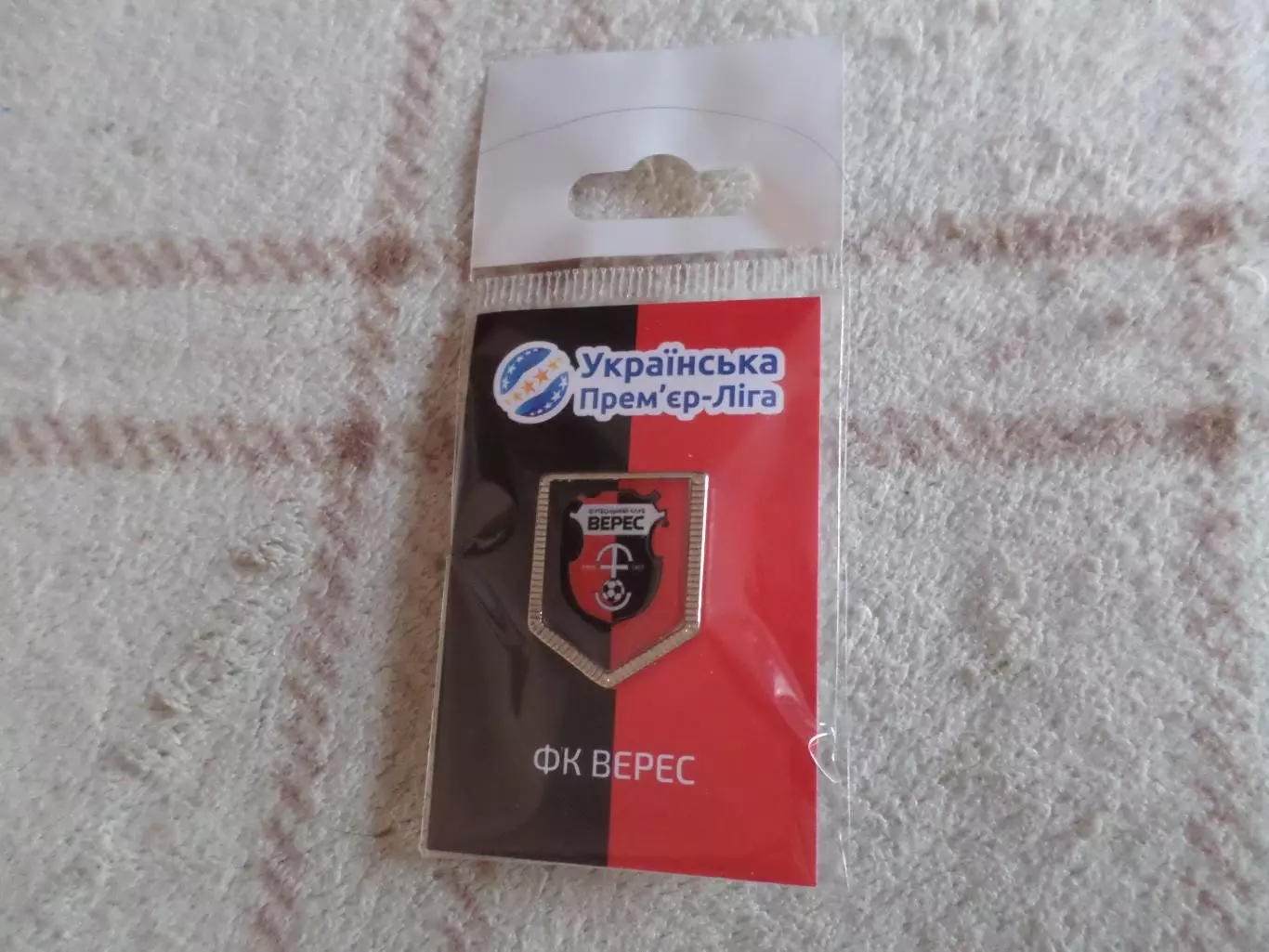 Значок футбол ФК Верес Ровно