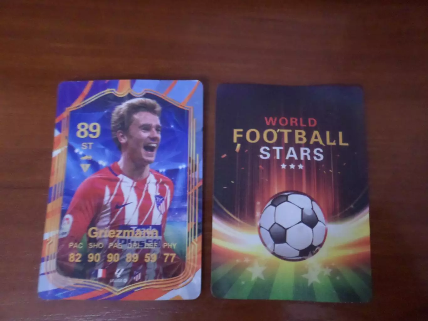 карточка Футбол Гризманн Франция