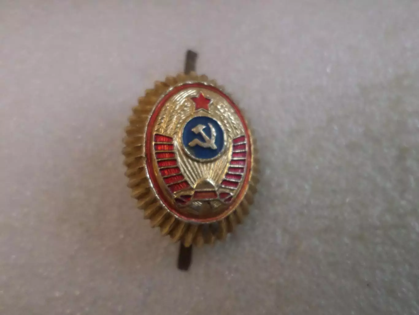 кокарда Милиция МВД СССР женская