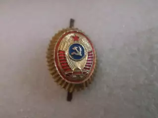 кокарда Милиция МВД СССР женская