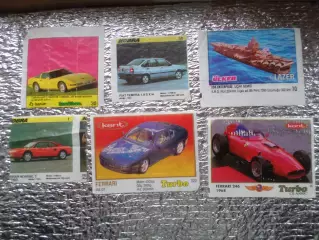 вкладыши в жевательную резинку разные...