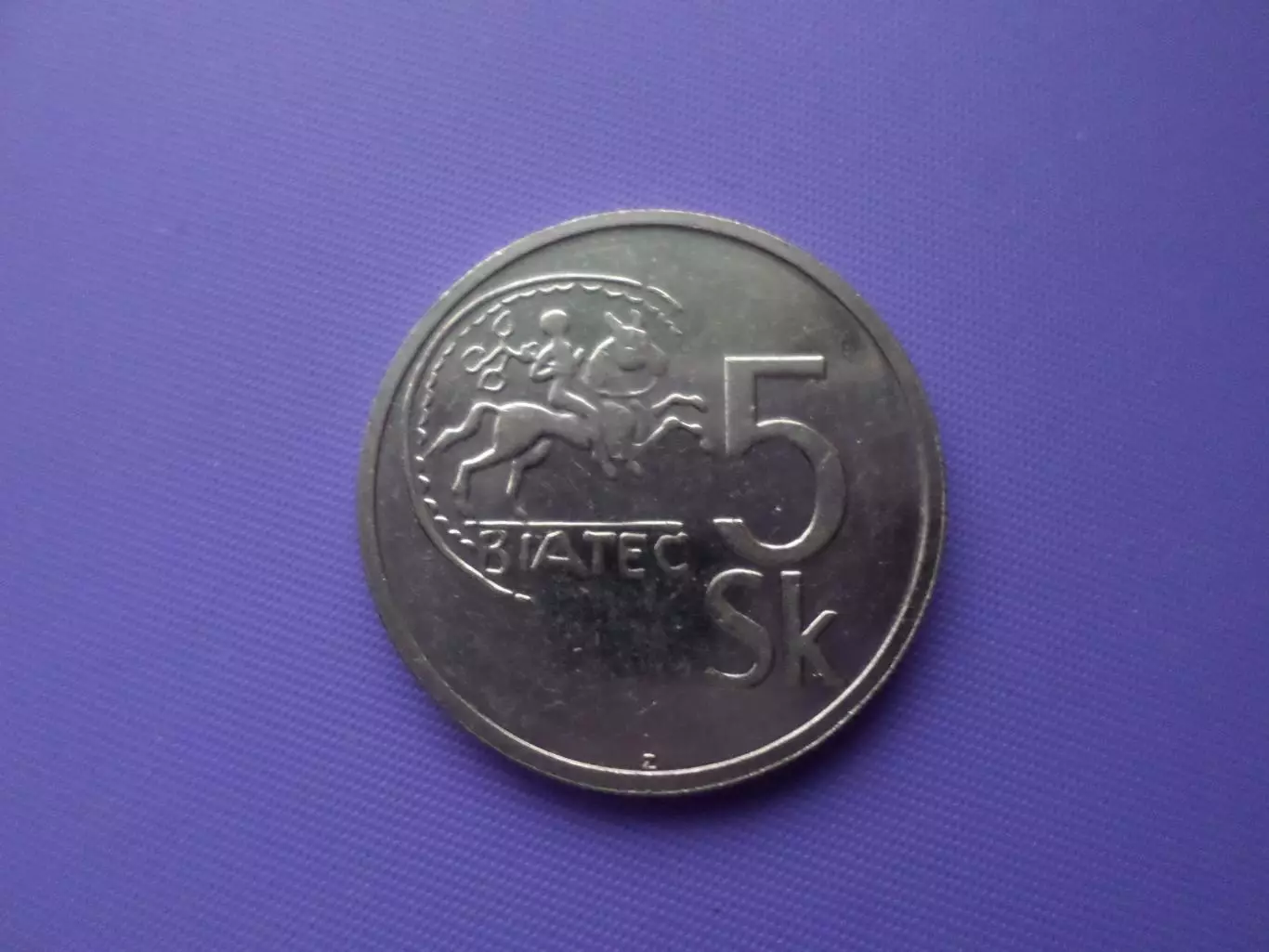 Монета 5 крон Словакия 1993 г