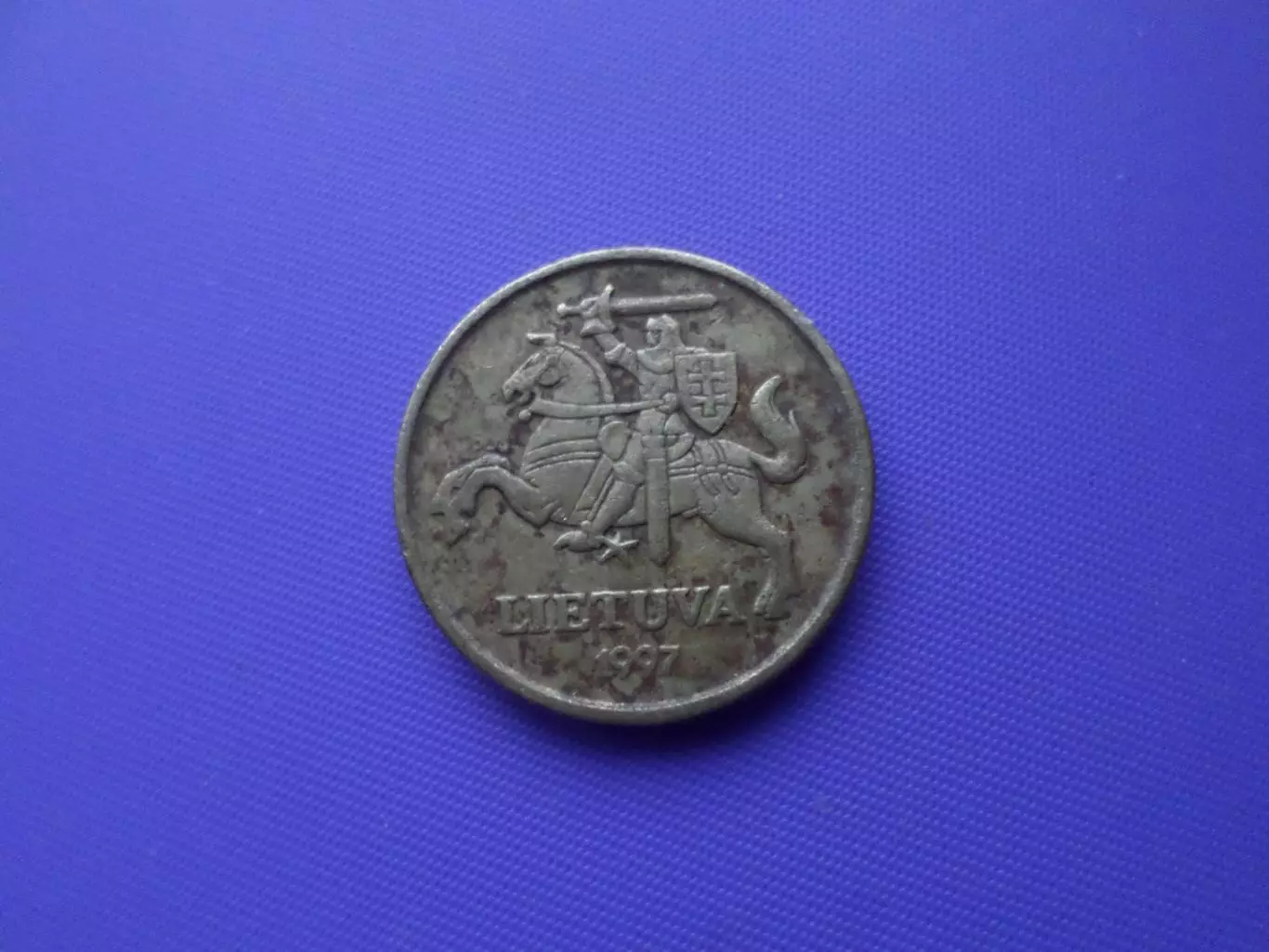 Монета 20 центов Литва 1997 г 1