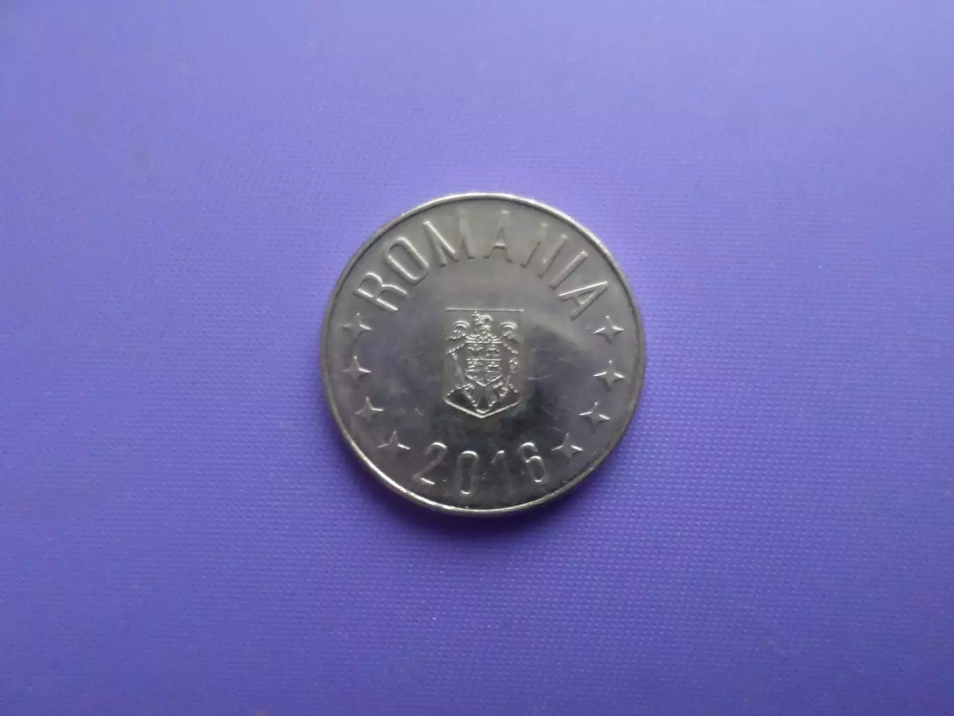 Монета 10 бани Румыния 2016 г 1