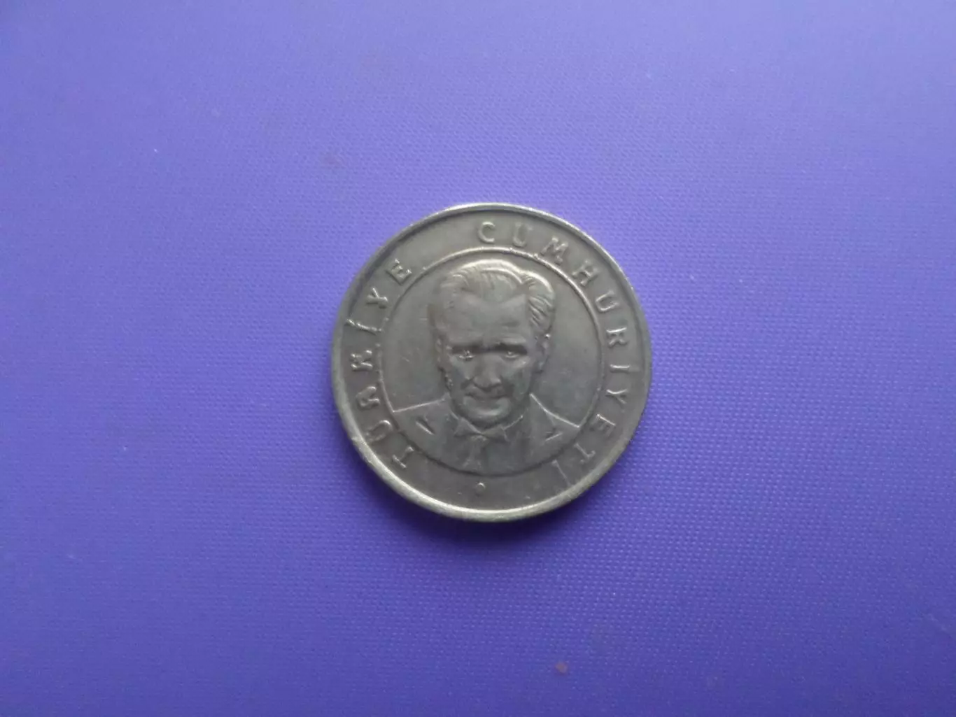 Монета 25 куруш Турция 2005 г 1