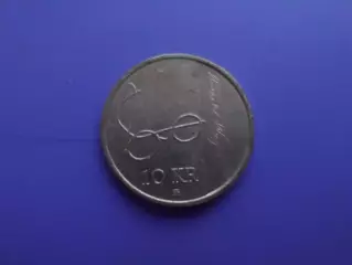 Монета 10 крон Норвегия 2008 г 200 лет Генрика Вергеланна