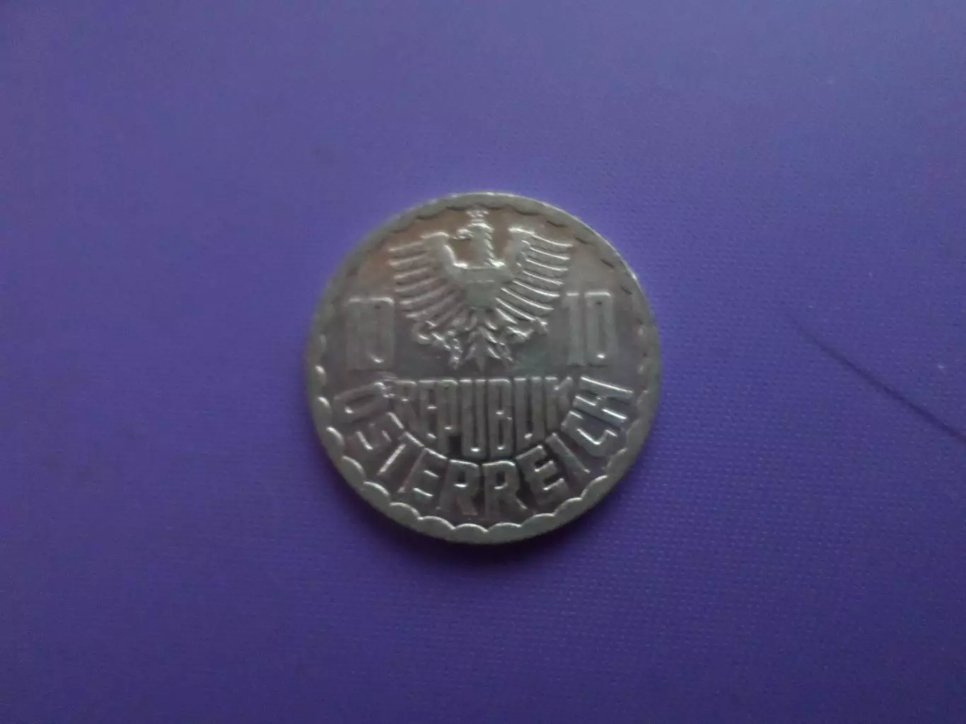 Монета 10 грошей Австрия 1997 г 1