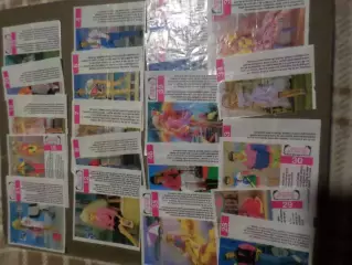 вкладыши в жевательную резинку Куклы Барби 21 шт