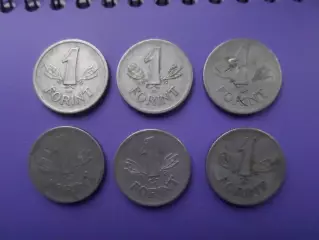 монеты 1 форинтов Венгрия 6 шт