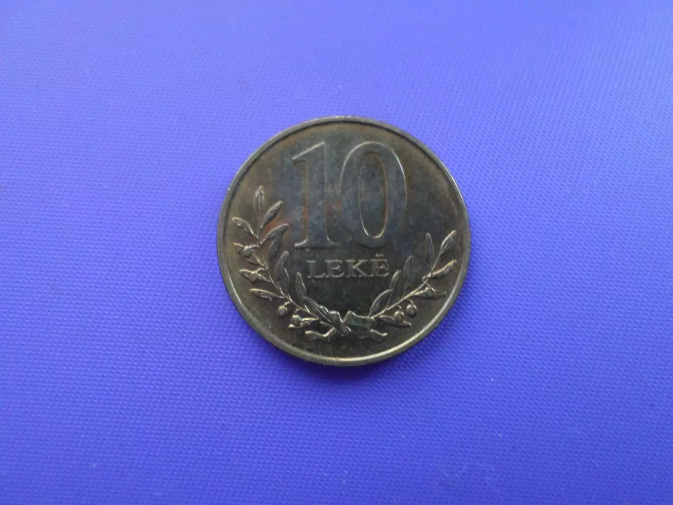 Монета 10 лек Албания 2018 г