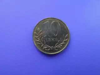 Монета 10 лек Албания 2018 г