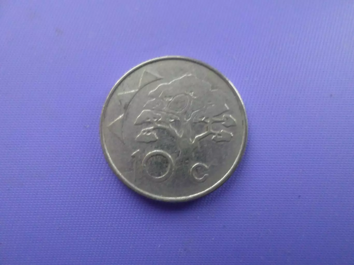 Монета 10 центов Намибия 2009 г