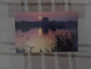 открытка На Селигере 1988 г