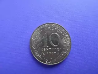 Монета 10 сантимов Франция 1997 г