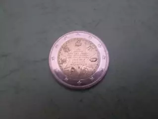 Монета 2 евро Греция 150 лет союзу Ионических островов и Греции 2014 г