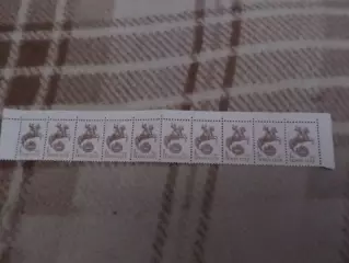 марки СССР стандарт 1 коп 1988 г негаш