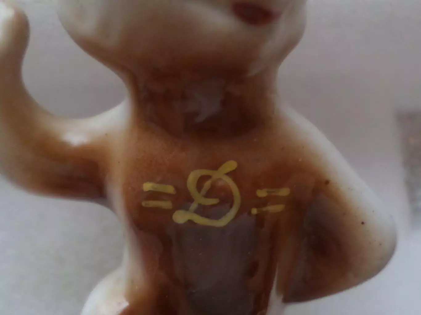 статуэтка Мишка-футболист Динамо Киев 11 см 3