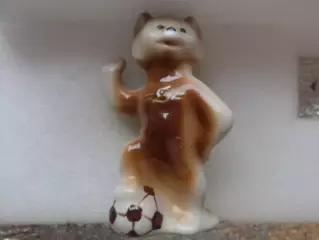 статуэтка Мишка-футболист Динамо Киев 11 см