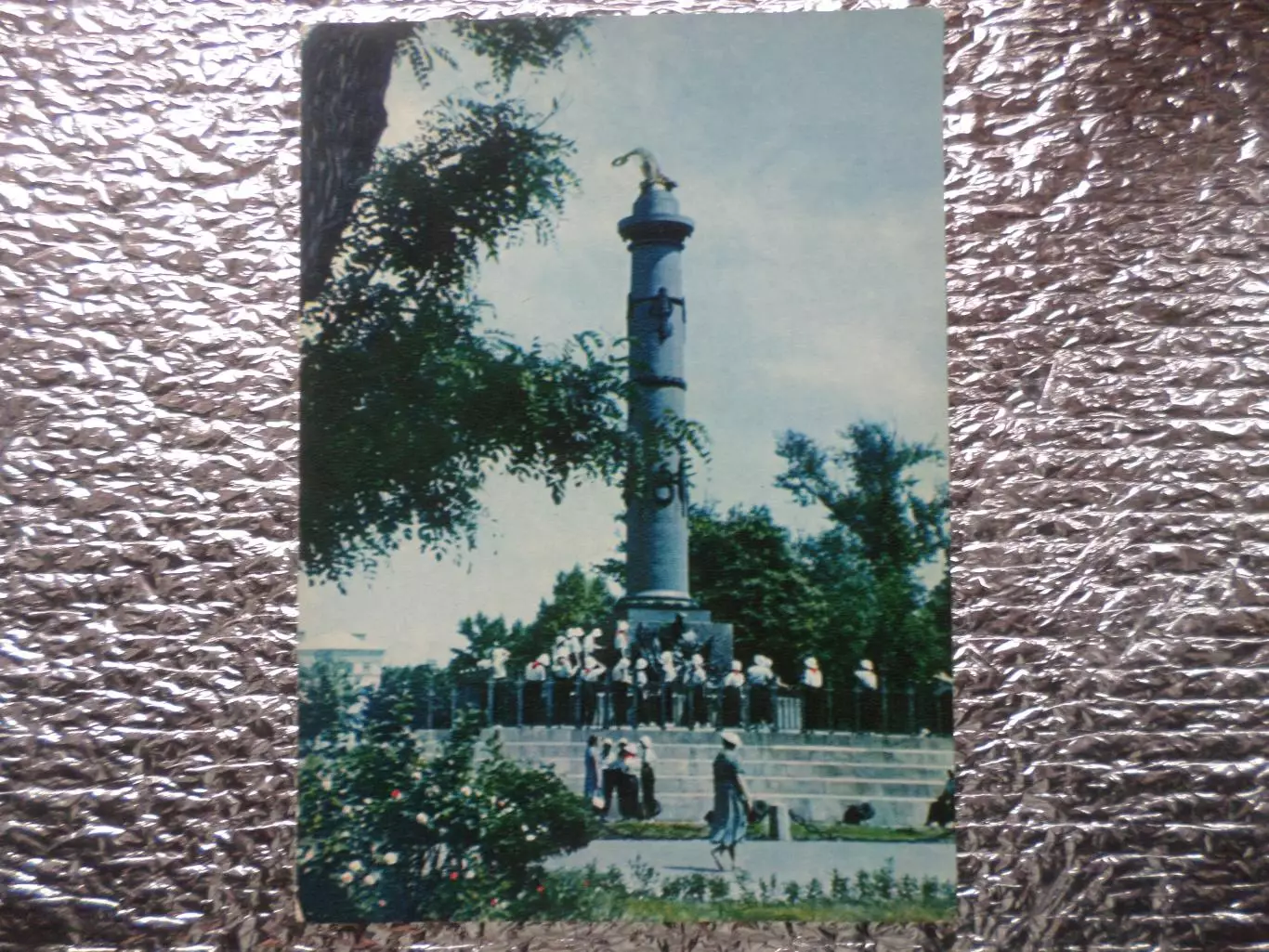 открытка Полтава монумент Славы 1963 г